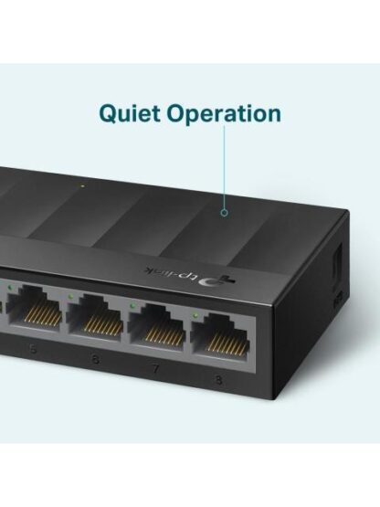 SWITCH TP-LINK GIGABIT ETHERNET LS1008G 8 PUERTOS 10-100-1000MBPS 16 GBIT-S 4000 ENTRADAS - NO ADMINISTRABLE - Image 4