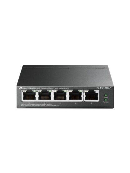 SWITCH TP-LINK GIGABIT ETHERNET TL-SG1005LP 5 PUERTOS 10-100-1000 10GBIT-S 2000 ENTRADAS - NO ADMINISTRABLE