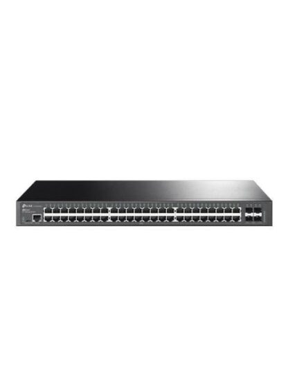 SWITCH TP-LINK GIGABIT ETHERNET TL-SG3452X 48 PUERTOS L2+ 10-100-1000MBPS + 4 10GE SFP+ 176 GBIT-S 16.000 ENTRADAS - ADMINISTRABLE