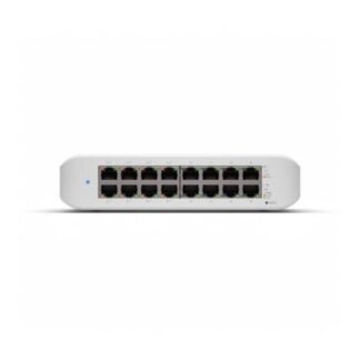 SWITCH UBIQUITI NETWORKS GIGABIT ETHERNET UNIFI LITE 16 16 PUERTOS 10-100-1000 (8X POE) 16GBIT-S - ADMINISTRABLE