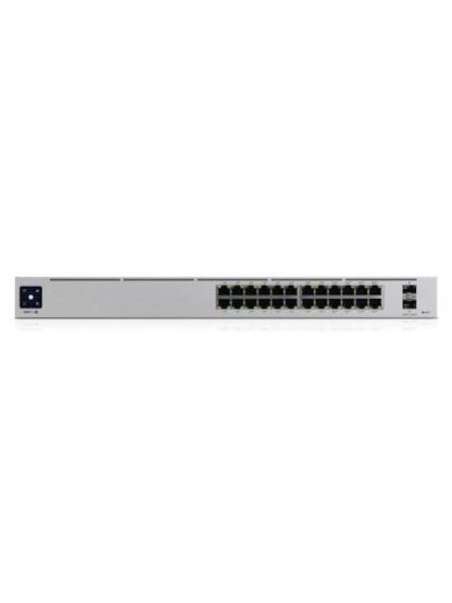 SWITCH UBIQUITI NETWORKS GIGABIT ETHERNET UNIFI PRO 24 PUERTOS POE+ 10-100-1000MBPS (8X POE++) + 2 PUERTOS 10G SFP+ 88 GBIT-S - ADMINISTRABLE
