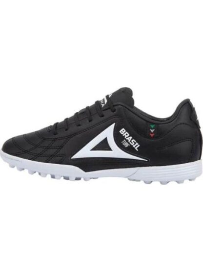 TACO DE FUTBOL TURF BLANCO/NEGRO PIRMA
