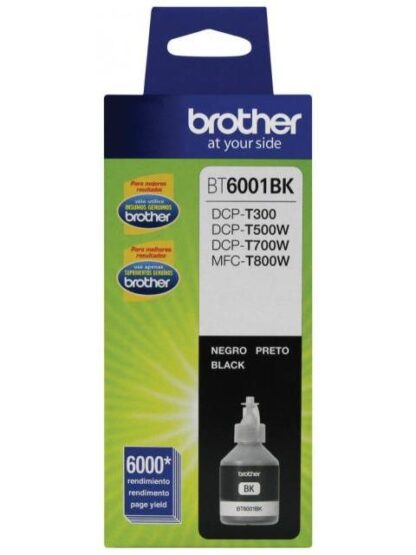 TANQUE DE TINTA BROTHER BT6001BK NEGRO 6000 PAGINAS