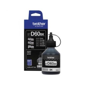 TANQUE DE TINTA BROTHER BTD60 NEGRO 6500 PAGINAS