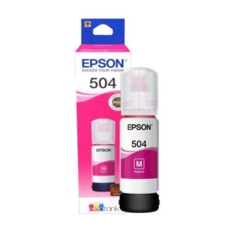 TANQUE DE TINTA EPSON T504 MAGENTA 70ML 6.000 PAGINAS