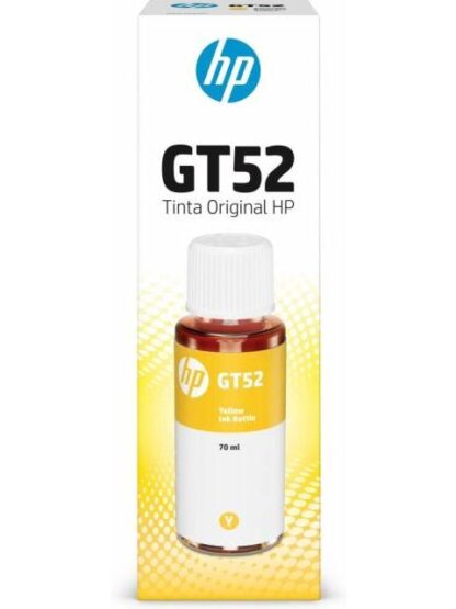 TANQUE DE TINTA HP GT52 AMARILLO 70ML