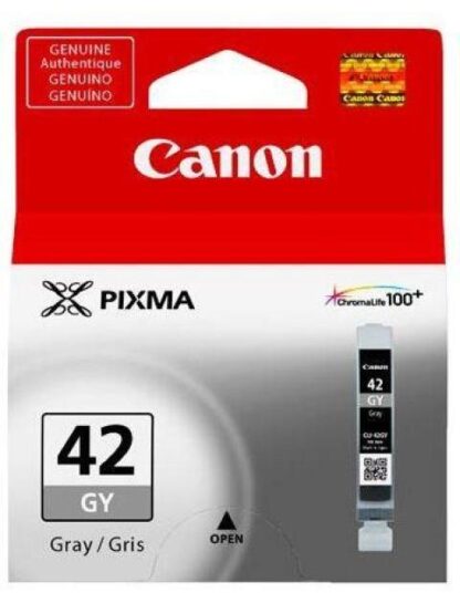 TANQUE TINTA CANON CLI-42 GY GRIS 13ML P-PIXMA PRO-100 (6390B009AA) - Image 2