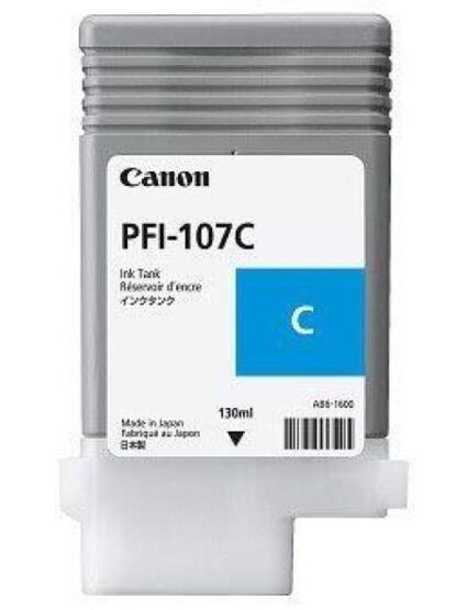 TANQUE DE TINTA CANON PFI-107C CIAN 130ML - Image 3
