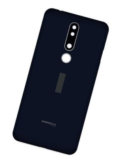 TAPA TRASERA COMPATIBLE CON NOKIA 3.1 PLUS AZUL MARINO