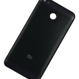 TAPA TRASERA XIAOMI REDMI 4X NUEVA COLORES NEGRO Y DORADO
