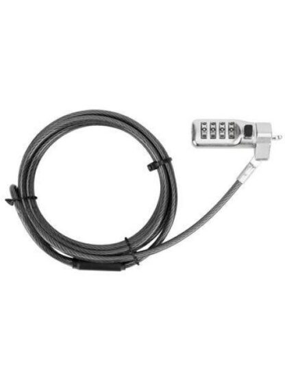 TARGUS CANDADO DE COMBINACION PARA LAPTOPS 2 METROS NEGRO