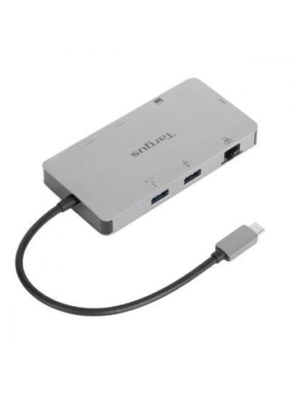 TARGUS DOCKING STATION DOCK423TT USB C 2X USB 1X USB C 1X RJ-45 2X HDMI 1X SD PLATA - Image 4