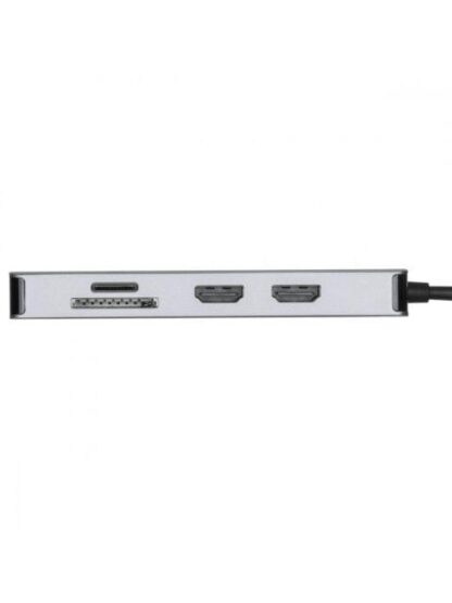 TARGUS DOCKING STATION DOCK423TT USB C 2X USB 1X USB C 1X RJ-45 2X HDMI 1X SD PLATA - Image 5
