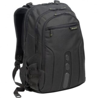 TARGUS MOCHILA SPRUCE ECOSMART DE POLIESTER 17 NEGRO-VERDE (TBB019US)