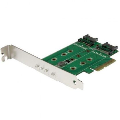 STARTECH  TARJETA PCI EXPRESS DE 3 PUERTOS M.2 PARA SSD - Image 2