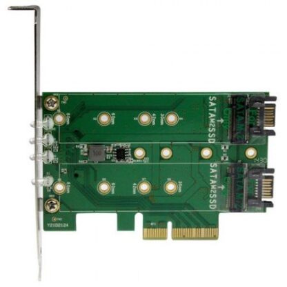 STARTECH  TARJETA PCI EXPRESS DE 3 PUERTOS M.2 PARA SSD - Image 3