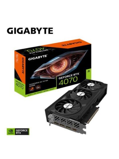 TARJETA DE VIDEO GIGABYTE NVIDIA GEFORCE RTX 4070 WINDFORCE OC V2 12G 12GB 192-BIT GDDR6 PCI EXPRESS X16 4.0 - Image 2