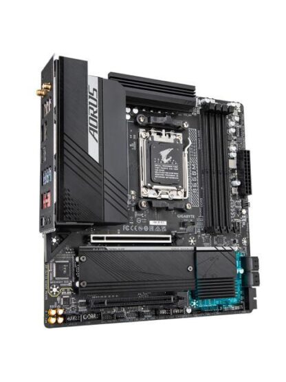 TARJETA MADRE AORUS MICRO-ATX B650M AORUS ELITE AX S-AM5 AMD B650 HDMI 128GB DDR5 PARA AMD