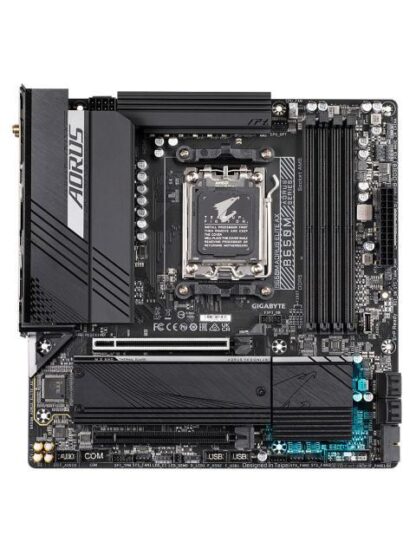 TARJETA MADRE AORUS MICRO-ATX B650M AORUS ELITE AX S-AM5 AMD B650 HDMI 128GB DDR5 PARA AMD - Image 2