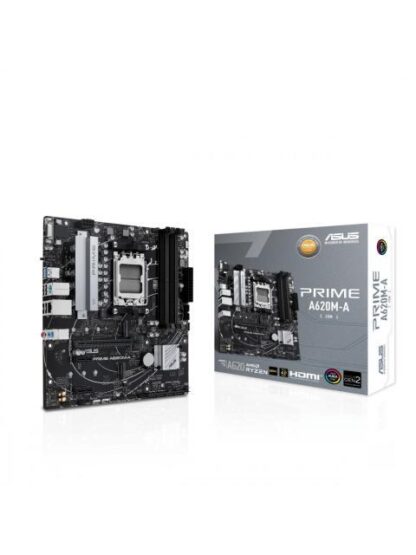 TARJETA MADRE ASUS MICROATX PRIME A620MACSM SAM5 AMD A620 HDMI 128GB DDR5 PARA AMD - Image 6
