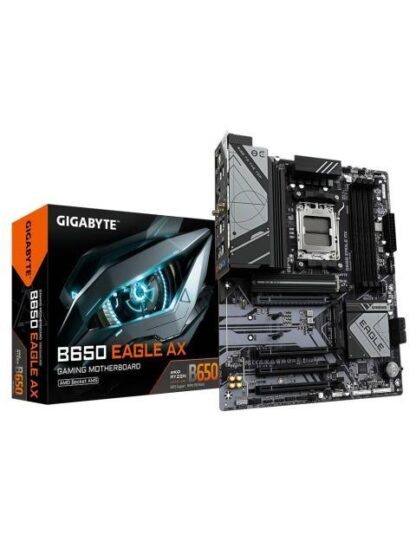 TARJETA MADRE GIGABYTE ATX B650 EAGLE AX SAM5 B650 192GB DDR5 PARA AMD