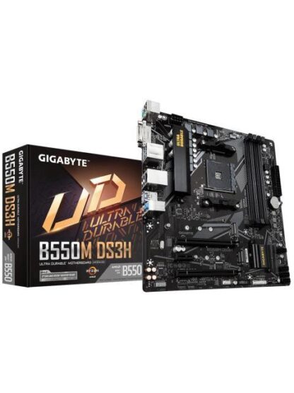 TARJETA MADRE GIGABYTE MICRO ATX B550M DS3H AC REV. 1.0 SAM4 AMD B550 HDMI 128GB DDR4 PARA AMD - Image 2