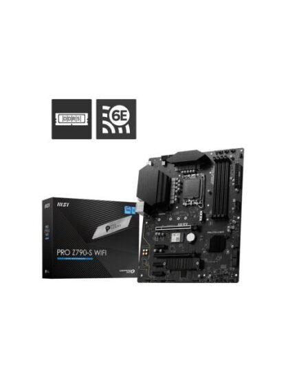 TARJETA MADRE MSI PRO Z790S WIFI INTEL Z790 COMPATIBLE CON PROCESADORES INTEL CORE DE 14.ª 13.ª Y 12.ª GENERACION PROCESADORES INTEL PENTIUM GOLD - Image 6