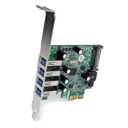 STARTECH  TARJETA PCI EXPRESS DE PERFIL BAJO 5 GBIT-S 4 PUERTOS USB 3.0 - Image 5