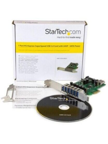 STARTECH  TARJETA PCI EXPRESS DE 7 PUERTOS USB 3.0 SATA 5 GBIT-S - Image 7