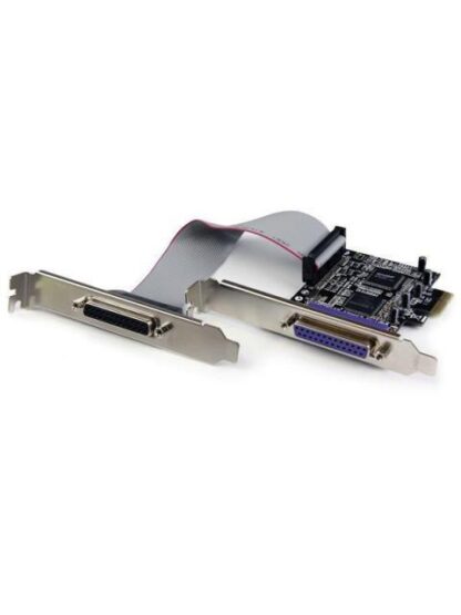 TARJETA PCIE PARALELO 2PTOS DB25 1284 SPP EPP ECP STARTECH PEX2PECP2