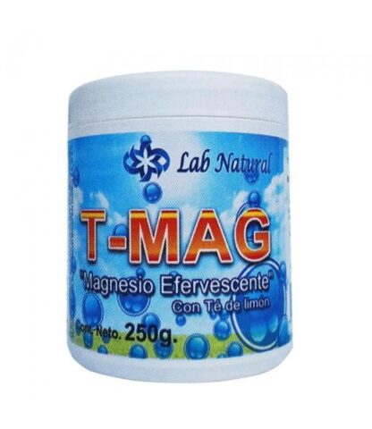 TARRO T-MAG 250GR MAGNESIO EFERVECENTE CON TE DE LIMON LAB. NATURAL ENERGY AND NUTRITION