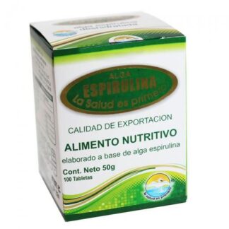 TBS. ALGA ESPIRULINA C 100 MUNDO NATURAL