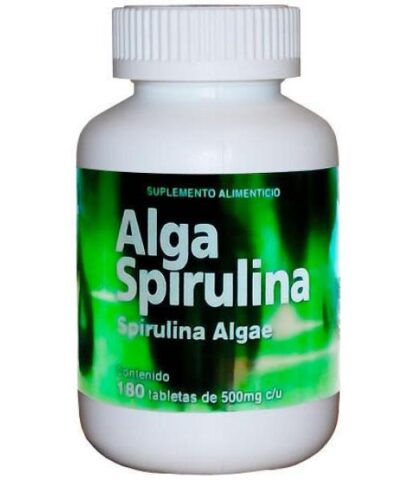 TBS. ALGA SPIRULINA C 180 500MG PRONACEN