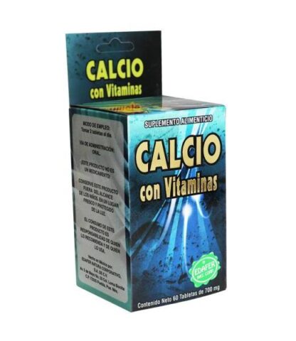 TBS. CALCIO C VITAMINAS C 60 EDAFER NATURA