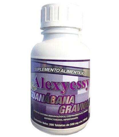 TBS. GUANABANA GRAVIOLA ALEXJESSY C 200 NUTRY SALUD