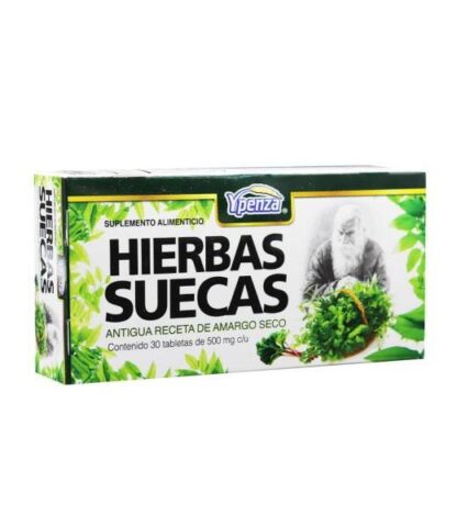 TBS. HIERBAS SUECAS C 30 500MG SOLO PARA DIABETICOS