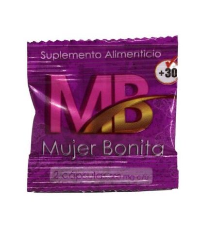 TBS. MUJER BONITA 1 EXHIBIDOR C 30 SOBRES DE 2 CAPS C U 500 MG EN GRUPO OMEGA 2000