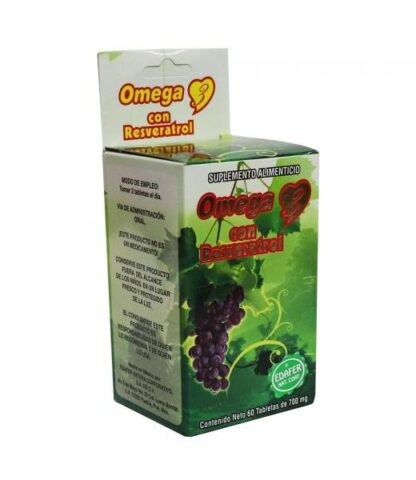 TBS. OMEGA 3 C RESVERATROL C 60 EDAFER NATURA