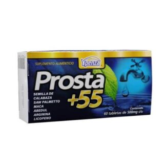 TBS. PROSTA+55 C 60 500MG SEMILLA DE CALABAZA SAW PALMETO MACA AB SOLO PARA DIABETICOS
