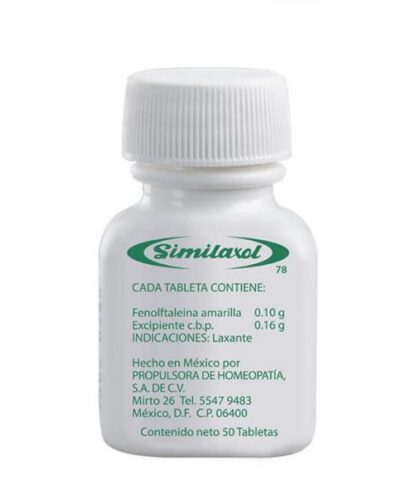 TBS. SIMILAXOL C 50 LAXANTE SIMILAXOL