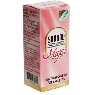 TBS. SUKROL MUJER C 30 A BASE DE AMINOACIDOS CON VITAMINAS Y MINE FARMAMEDICA