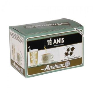 TE ANIS C 30 BOLSAS. ANAHUAC