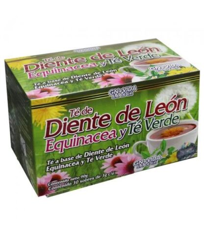 TE DE DIENTE DE LEON EQUINACEA Y TE VERDE C 30 SOB. GN+VIDA