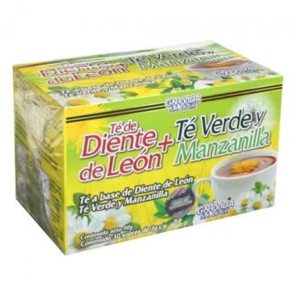 TE DE DIENTE DE LEON TE VERDE Y MANZANILLA C 30 SOB. GN+VIDA