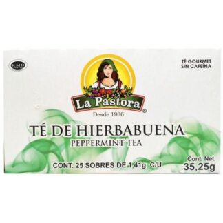 TE DE HIERBABUENA 25 SOB LA PASTORA