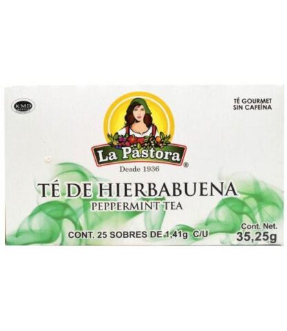 TE DE HIERBABUENA 25 SOB LA PASTORA