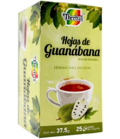 TE DE HOJA DE GUANABANA 25 SOB THERBAL