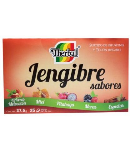TE DE JENGIBRE SABORES 25 SOB THERBAL