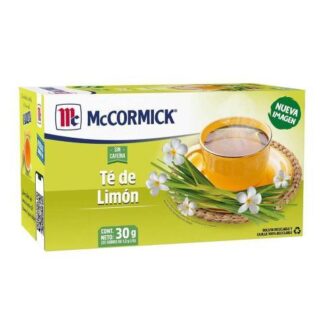 TE DE LIMON MCCORMICK 25 SOBRES