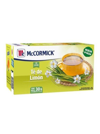 TE DE LIMON MCCORMICK 25 SOBRES
